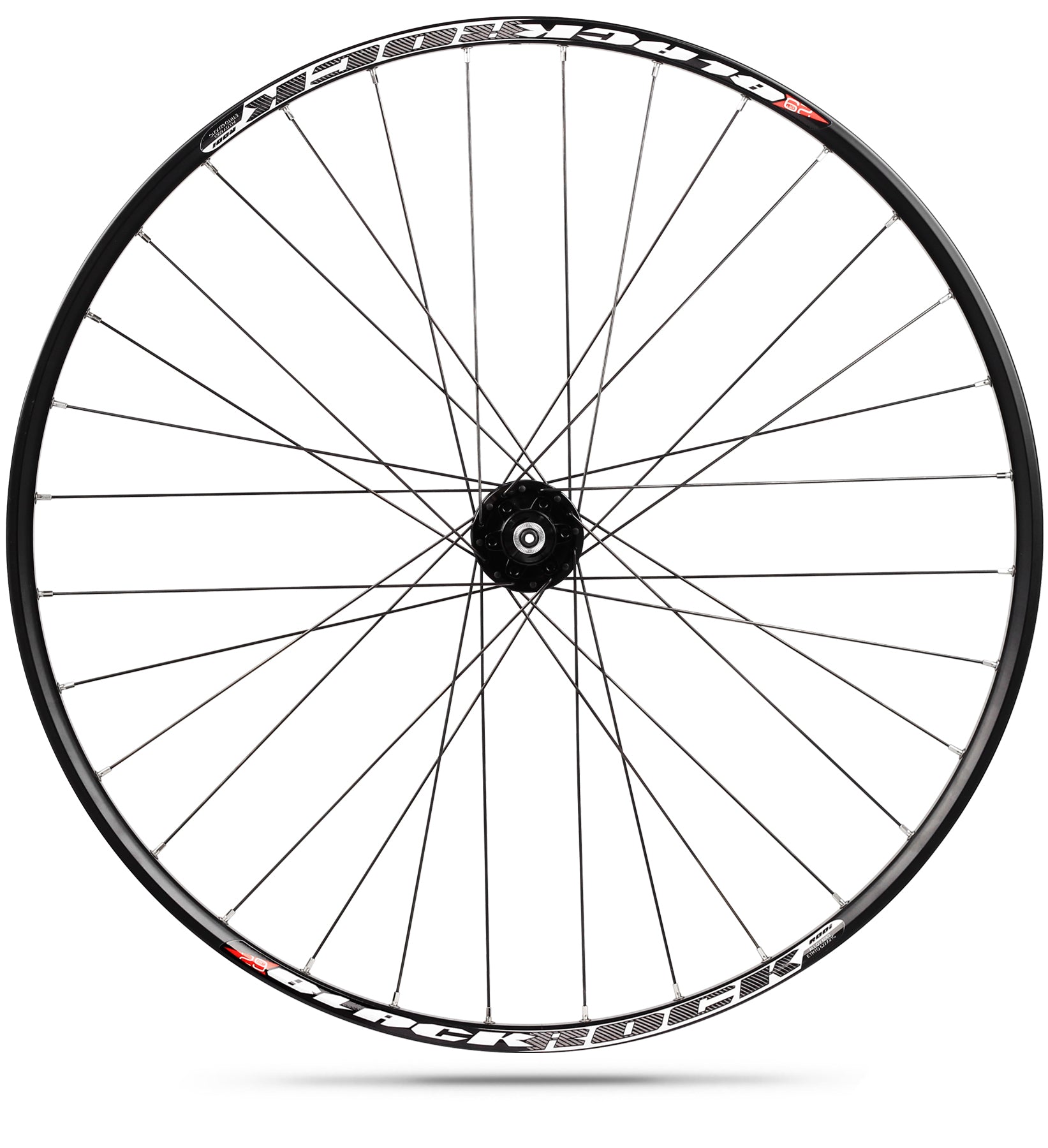 Wielset Rodi Blackrock 29" / 622*23 - 8/9/10V - 32 gaats - QR - zwart
