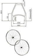 Wielset Edge XLR200 28" race - 10/11 speed Shimano
