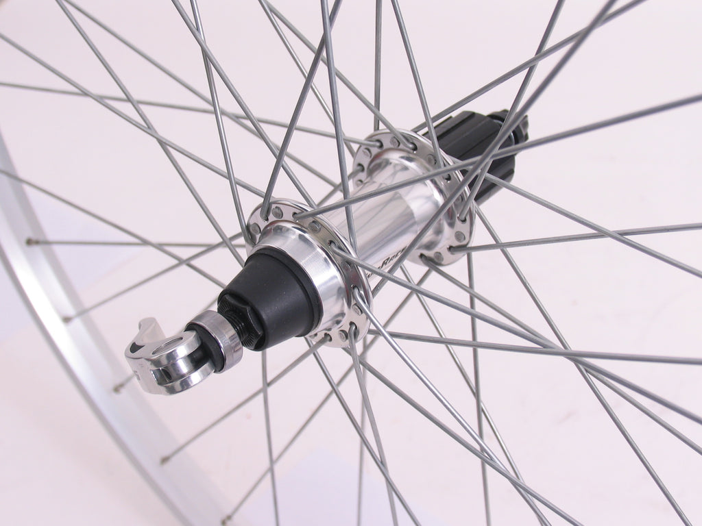 Sunrace Achterwiel 26" / 559*21C Parallex HBM53 8/9 speed QR naaf zilver