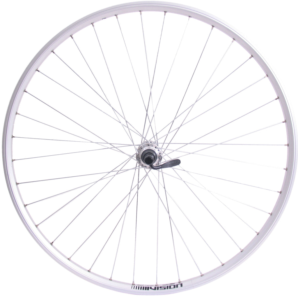 Achterwiel 28" / 622*19C Rodi Vision 3 - 8/9/10V Shimano TX500 QR naaf - zilver