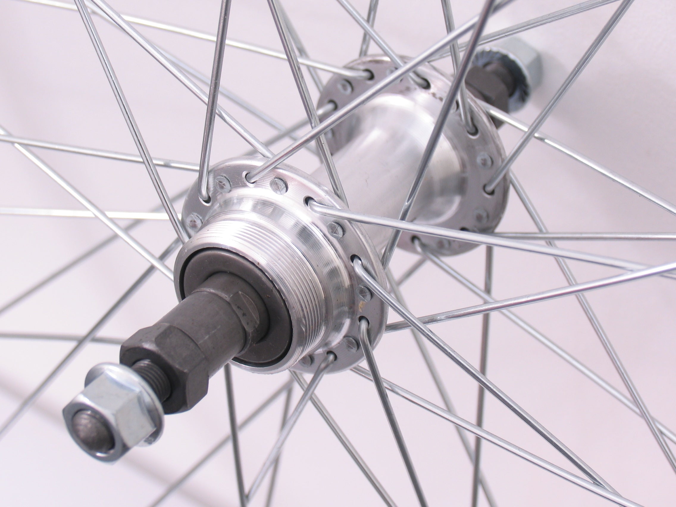 Achterwiel 26" ATB freewheel zwart