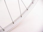 Achterwiel 26" ATB aluminium Shimano remnaaf - zilver