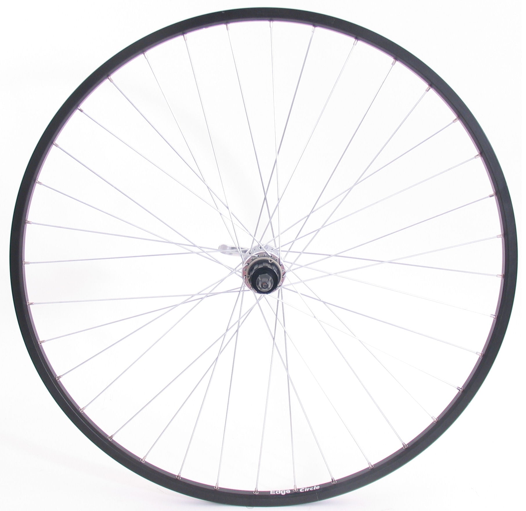 Achterwiel 28 x 1/4" aluminium Sunrace HBM53 QR 7 speed - zwart