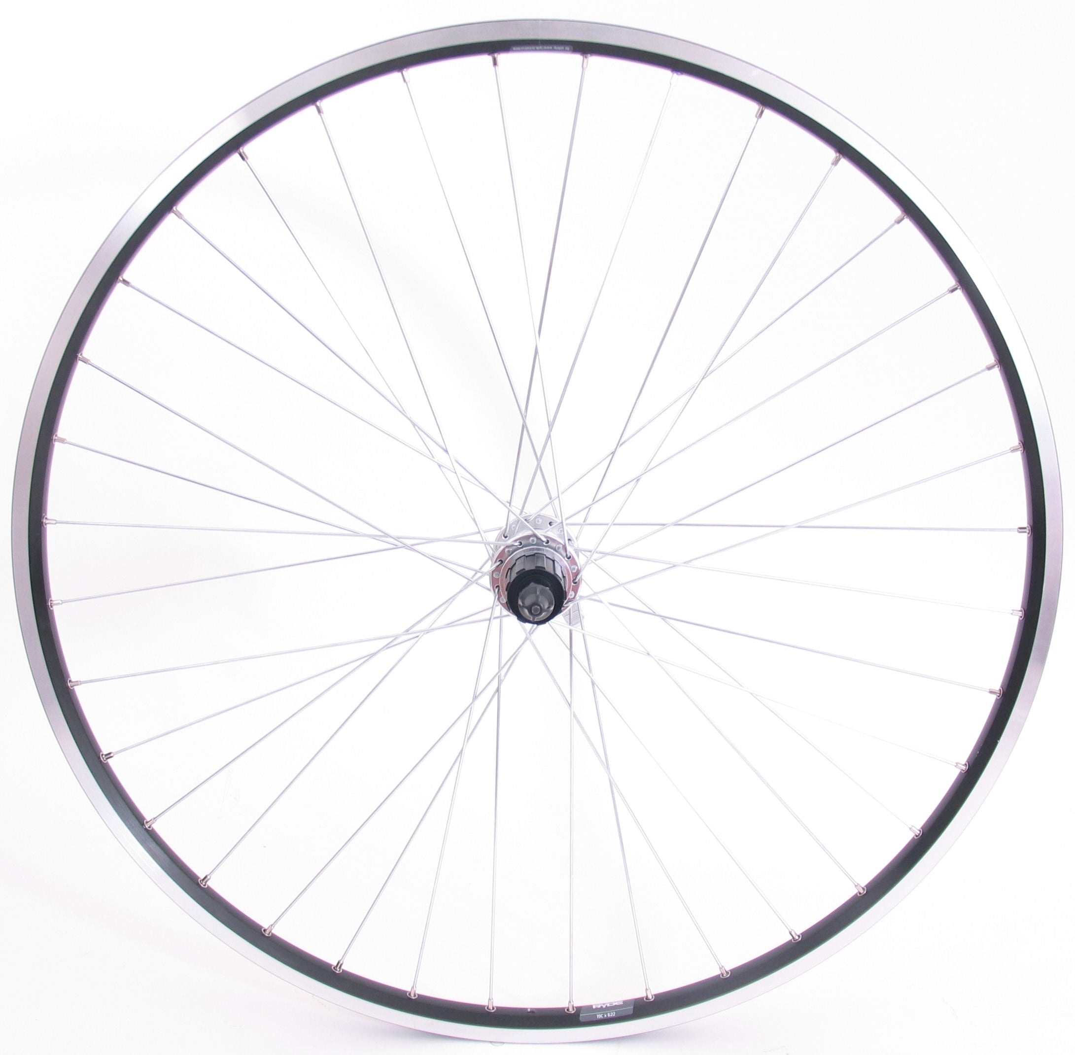 Achterwiel 28" / 622 x 19C Ryde ZAC19 7 speed Sunrace HBM53 QR naaf - zwart