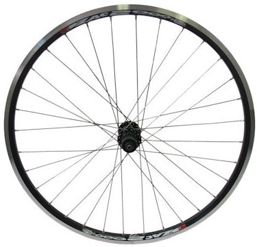 Shimano Achterwiel 26" ATB ZAC19 velg Deore naaf RVS spaken zwart