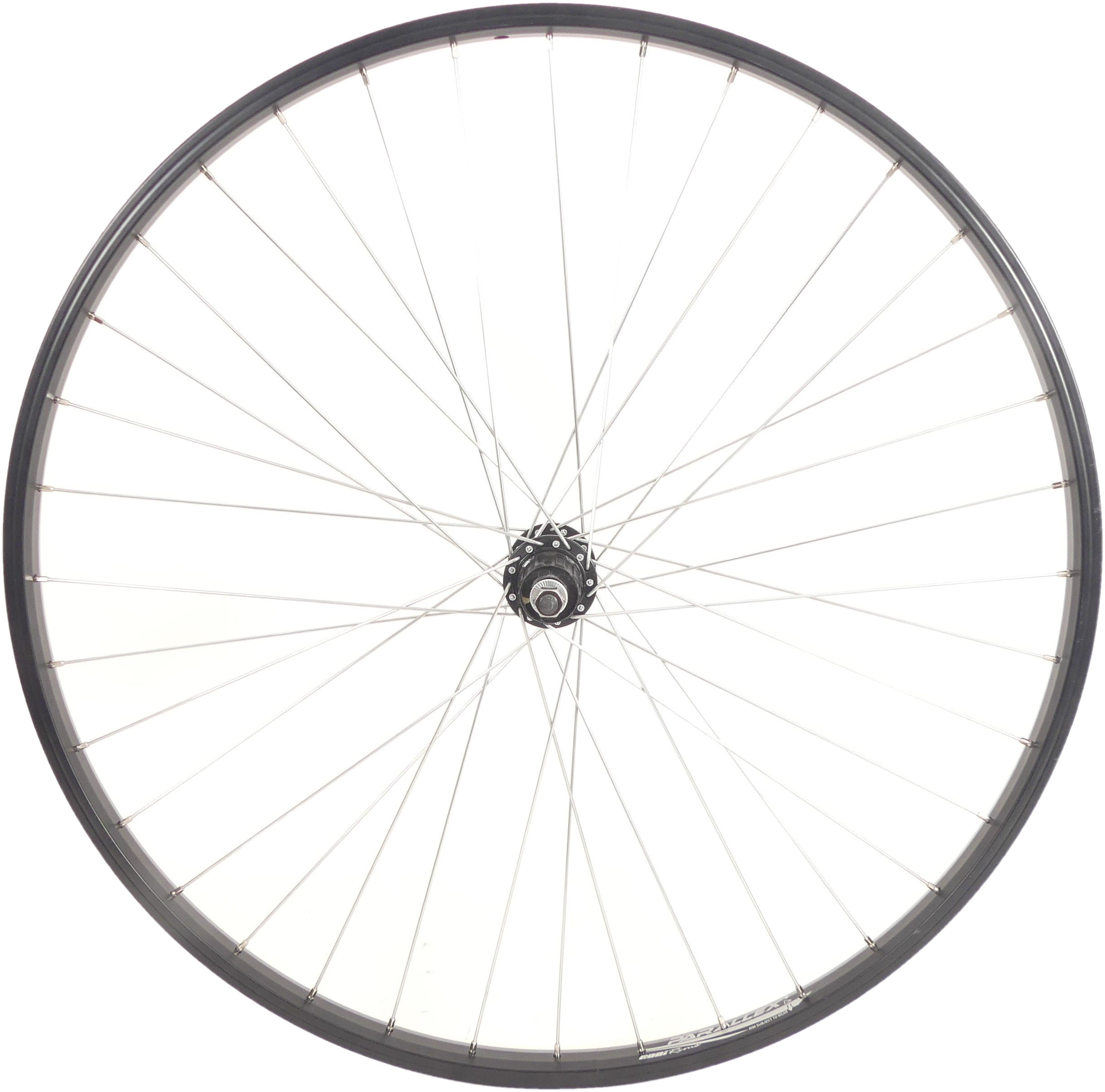 Achterwiel Rodi Parralex 28" / 622*21 velg - 7V Shimano TY500 naaf - zwart