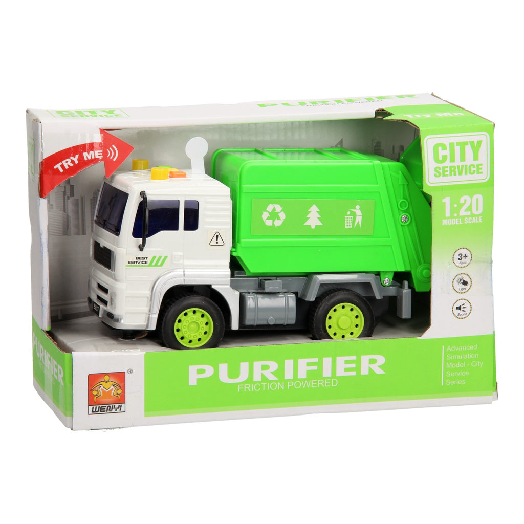 Abi Vuilniswagen Licht & Geluid 1:20