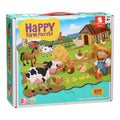 Happy Farm MEGA Puzzel 208 stuks(90x64cm)