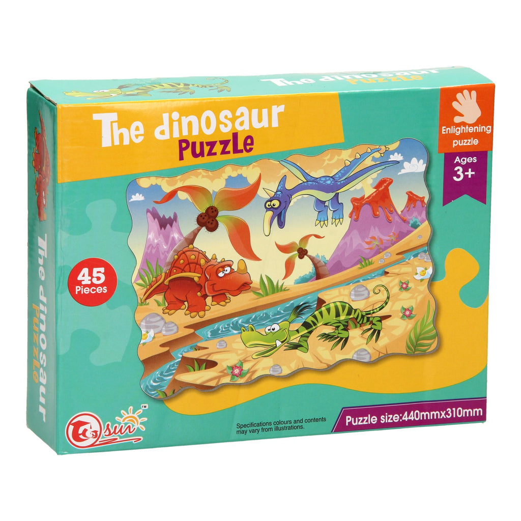 Vloerpuzzel Dinosaurus 45st.