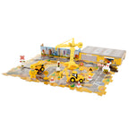 Werkvoertuigenset met Wegenpuzzel, 25dlg.
