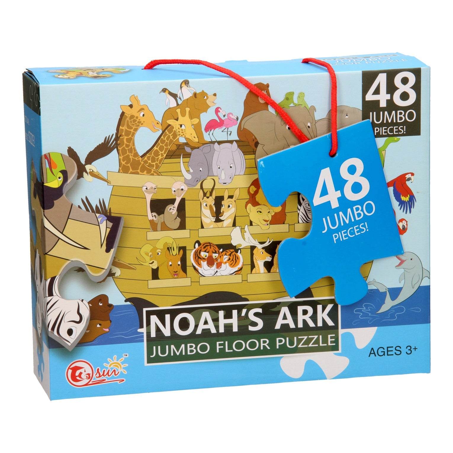 Vloerpuzzel XL Noach's Ark 48st.