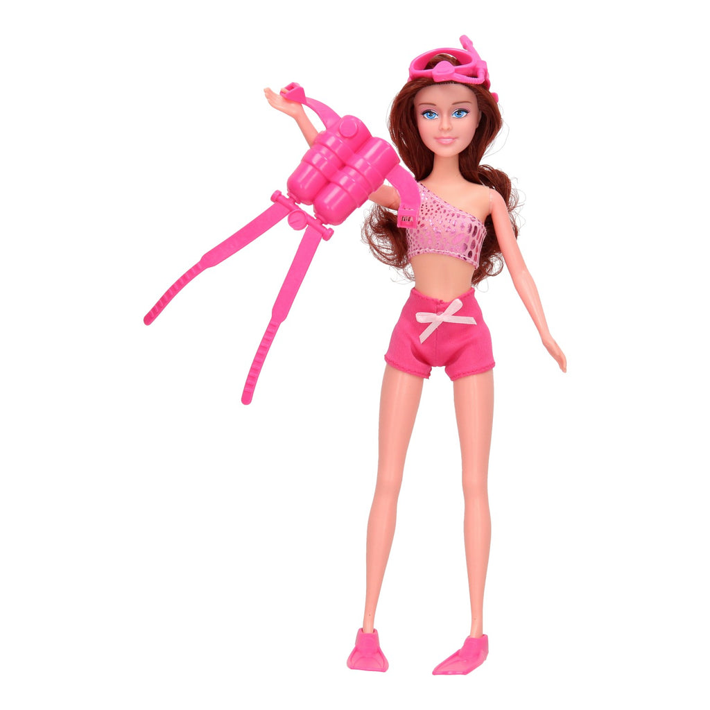 Calleigh Pop met Duikuitrusting
