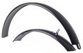 Kgs Spatbordset staal 12 inch / 55 mm zwart zonder stangen