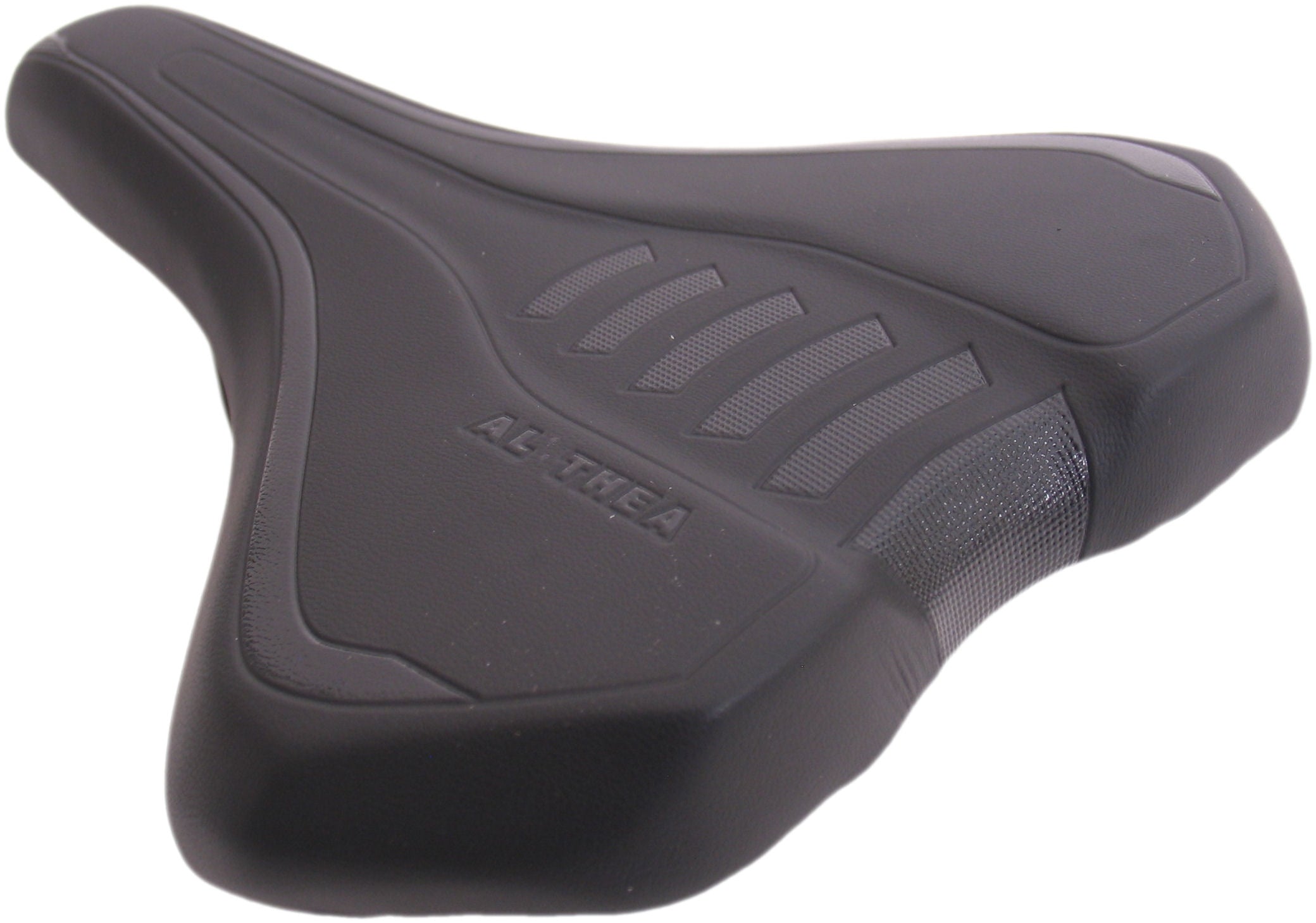 Fietszadel Selle Monte Grappa Althea - zwart skai leer met Logo