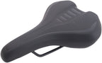 Fietszadel Selle Monte Grappa Althea - zwart skai leer met Logo