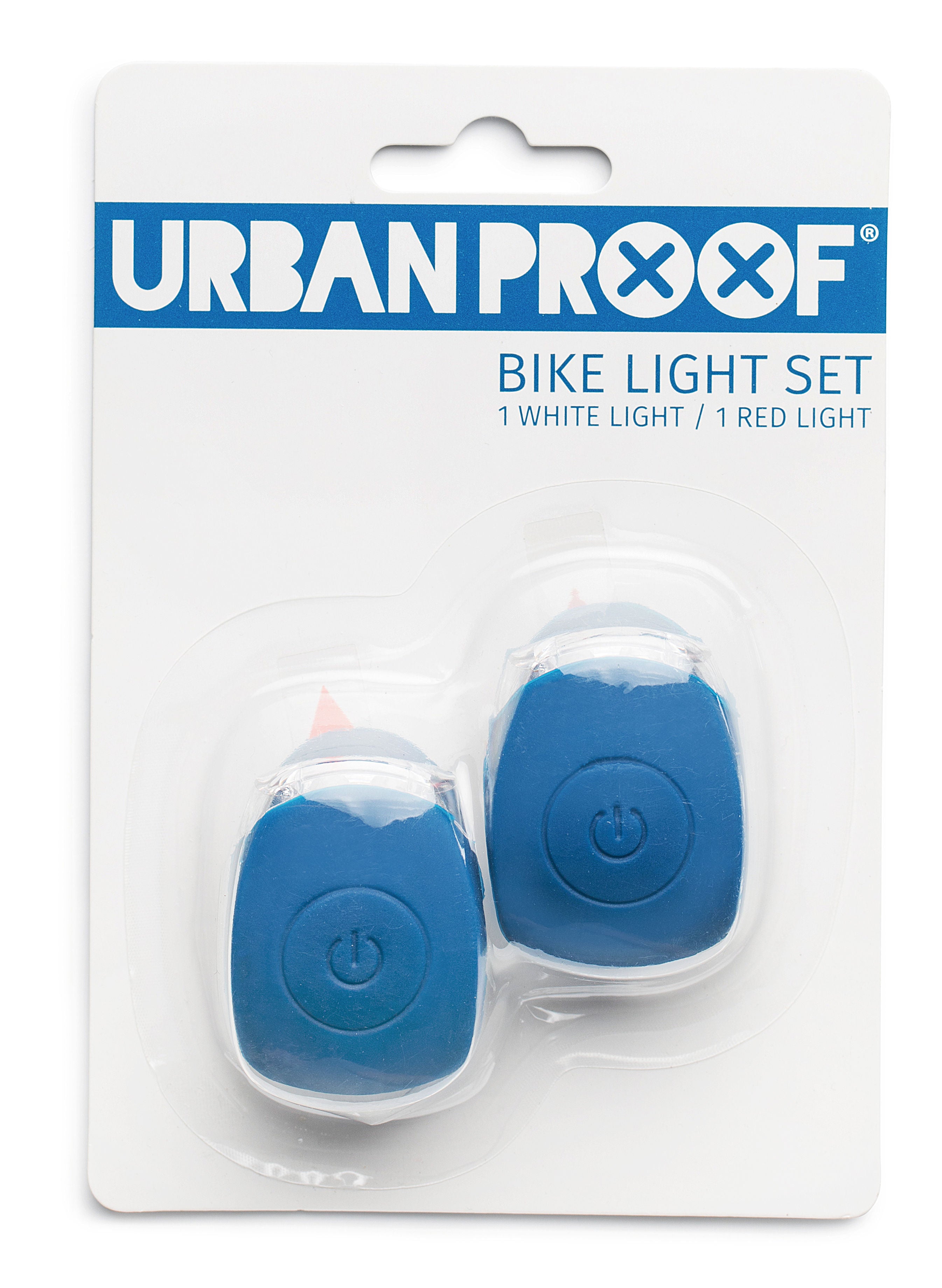 UrbanProof fietslampjes set  siliconen Donker blauw
