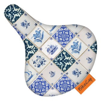 Bikecap Zadeldek Delft Blue Tiles