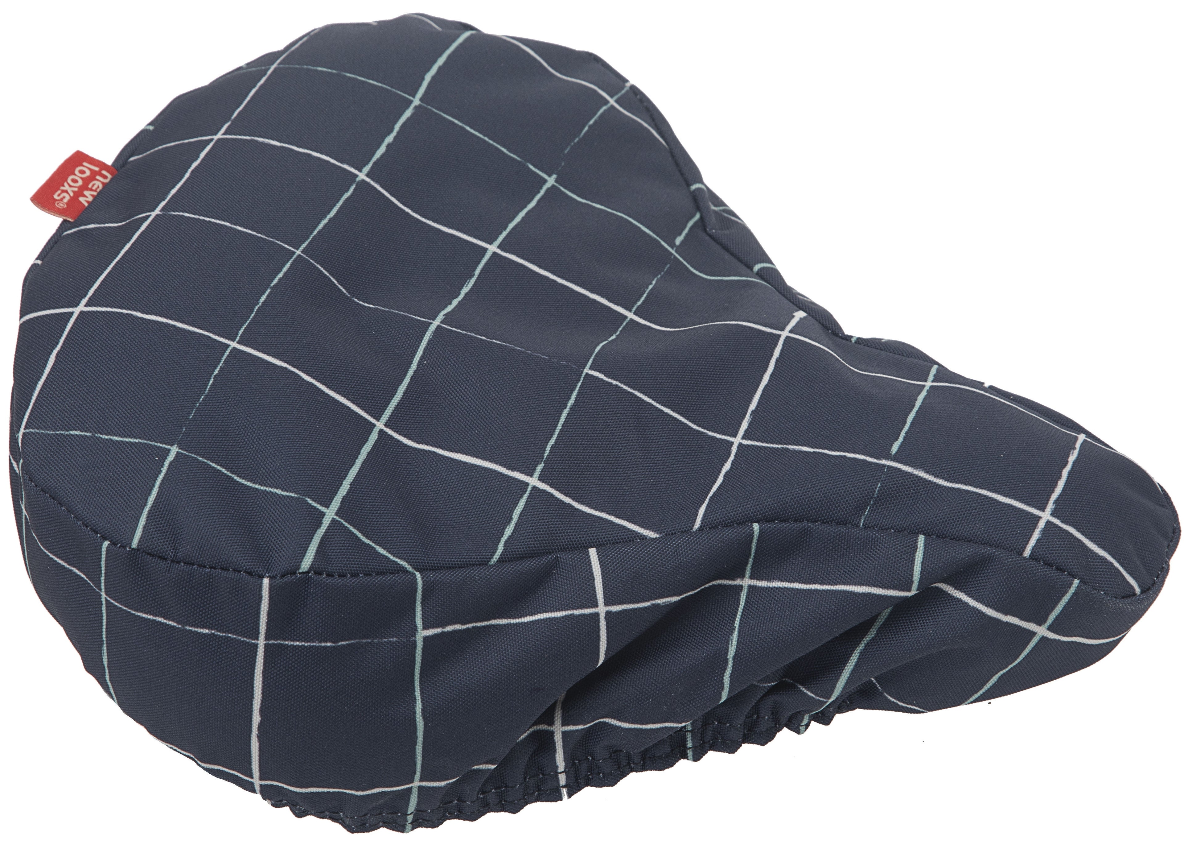 Zadeldek New Looxs 26 x 23 x 7 cm - check blue