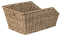 Basil Cento Rattan Look WSL - fietsmand - achterop - inclusief Basil WSL systeem - lichtbruin