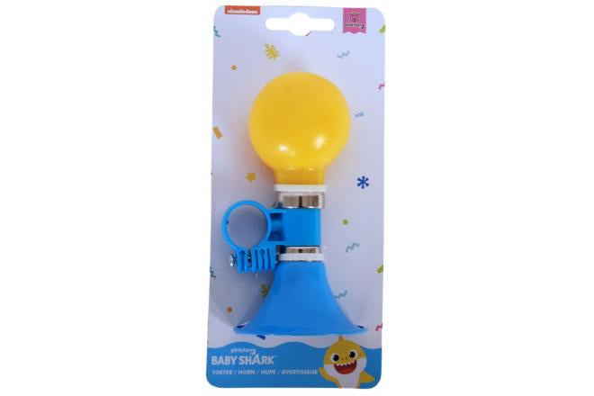 Babyshark Fietstoeter Baby Shark blauw
