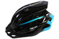 fietshelm salutoni 58-61cm heren - zwart/blauw
