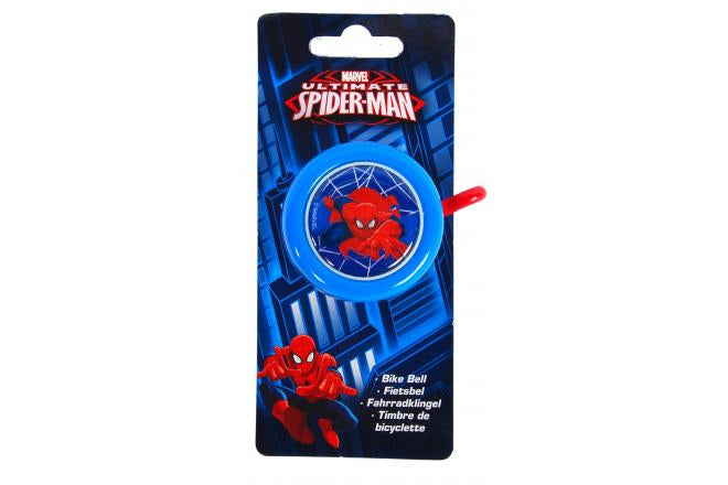 fietsbel Spider-Man blauw rood 54 mm