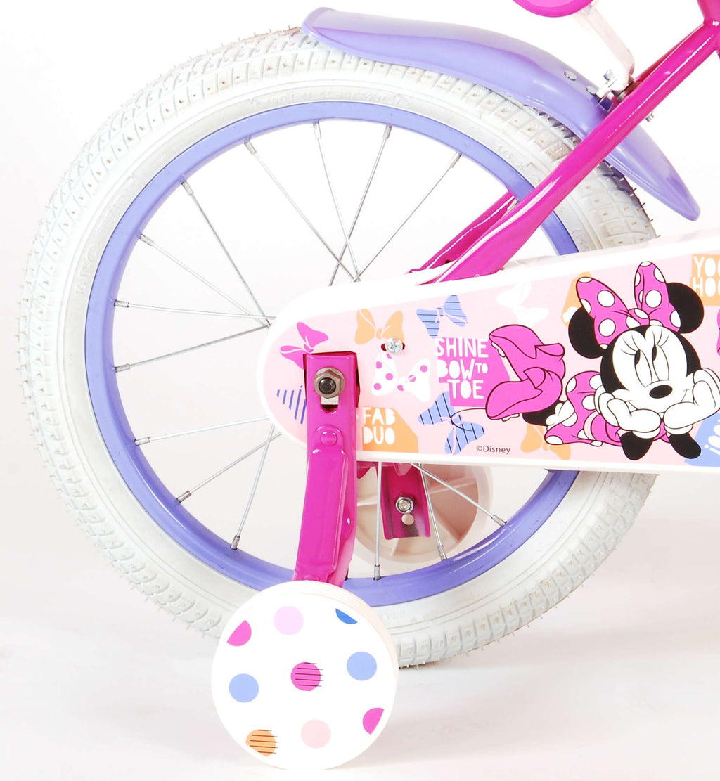 Disney Minnie Cutest Ever! 16 Inch 25,4 cm Meisjes Terugtraprem Roze/Paars