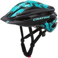 Helm Cratoni Pacer Jr. Xs-S Black-Turquoise Matt