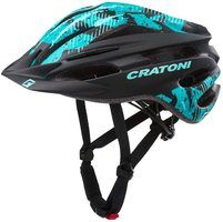 Helm Cratoni Pacer Jr. Xs-S Black-Turquoise Matt