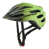 Helm Cratoni Pacer Jr. Black-Lime Matt S-M