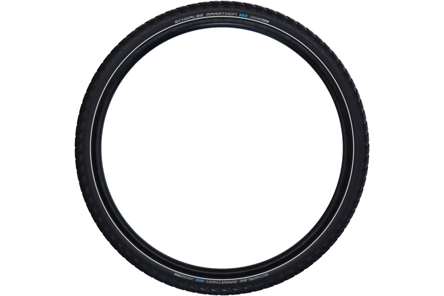 Schwalbe marathon 365 20x2.15 (55-406) wired performance line addix 4season black+reflex
