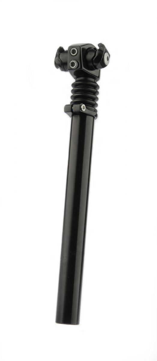 Zadelpen verend Post Moderne Cushy HG1 ø27.2mm 300mm - zwart