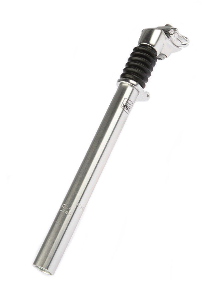Postmoderne Zadelpen verend Post Moderne Cushy-St ø25.4mm 300mm zilver