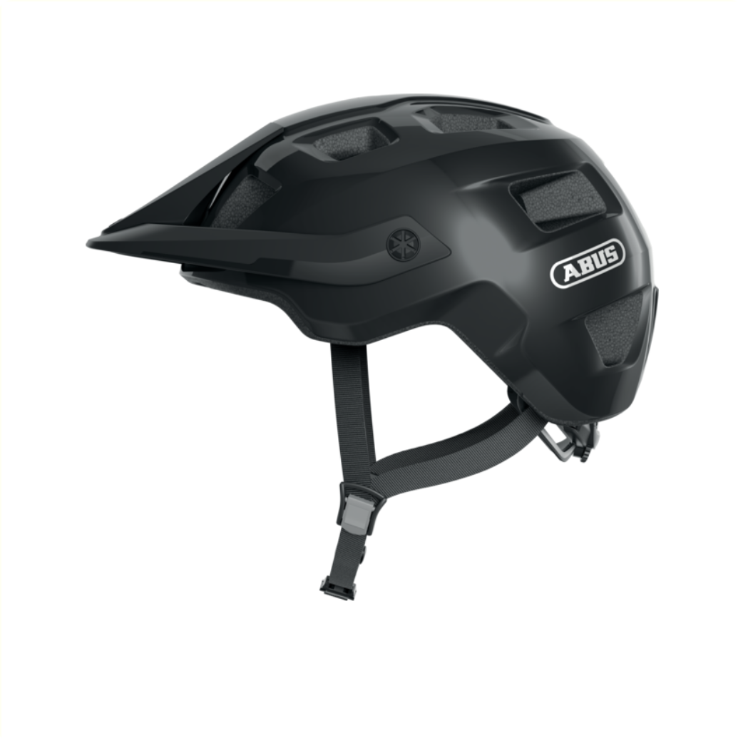 Abus helm MoTrip shiny Zwart L 57-61cm