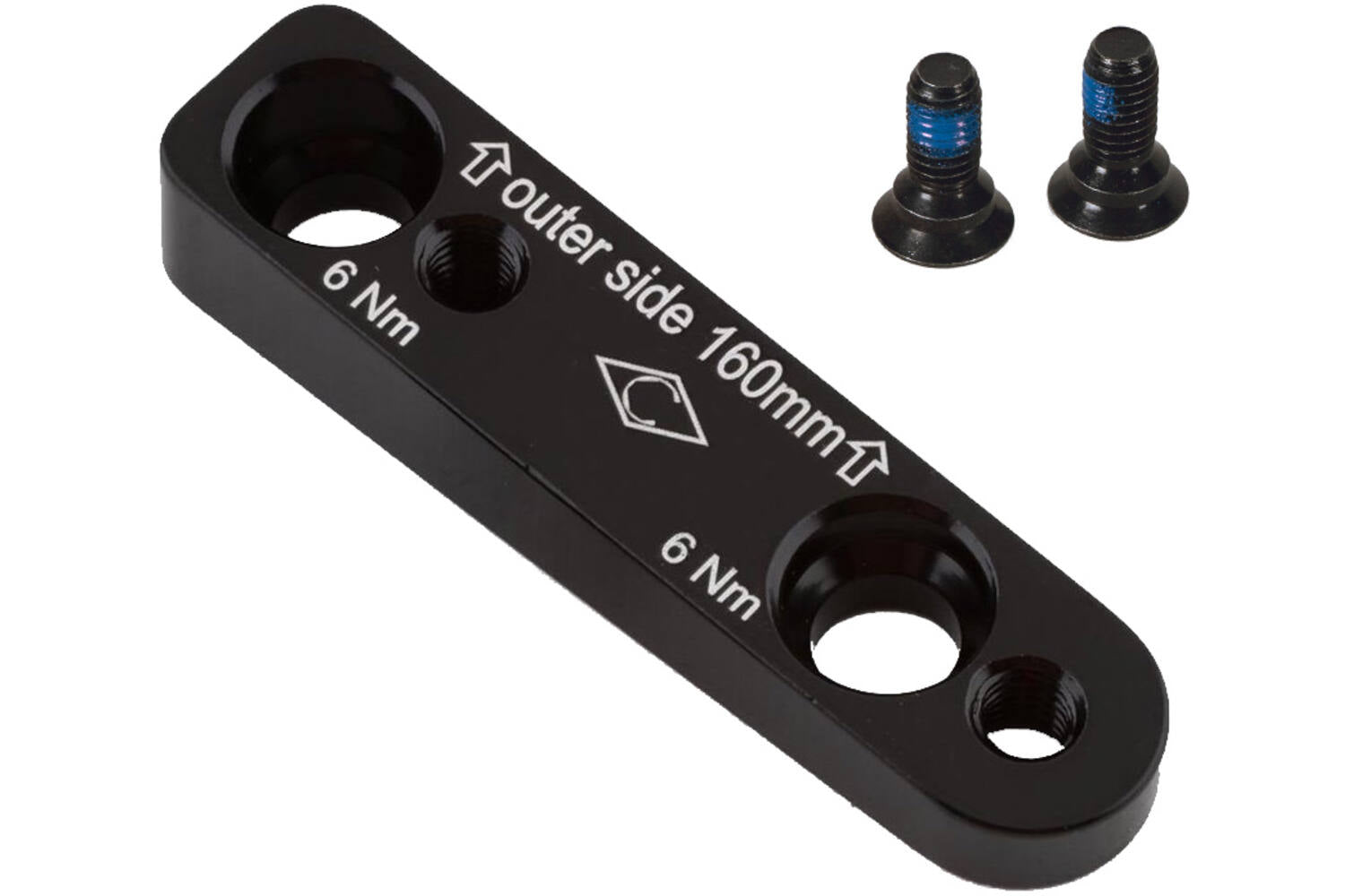 Campagnolo adapter (achter) incl. bouten Ekar
