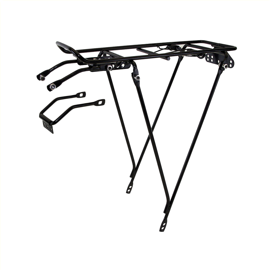 Ventura achterdrager 26-28 screw-on ii s - zwart