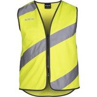 wowow vest roadie reflex vest roadie m yellow