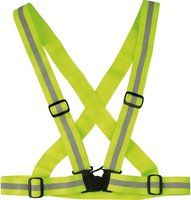 Wowow Reflectievest Cross Belt Geel