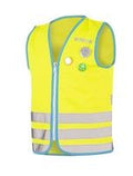 Reflectievest Wowow Kids Crazy Monster Maat M Geel