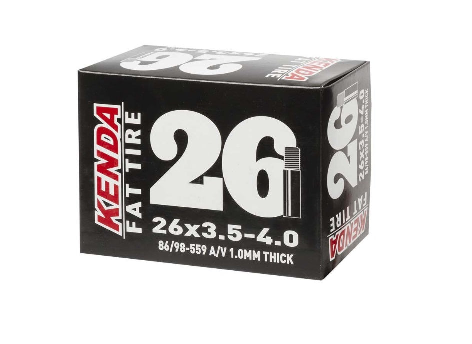 Kenda binnenband 26x3.5-4.00 etrto 86 100-559, ventiel: av schrader 35mm