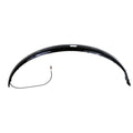 Gazelle achterspatbord zwart 28 inch fendervision 2 elite