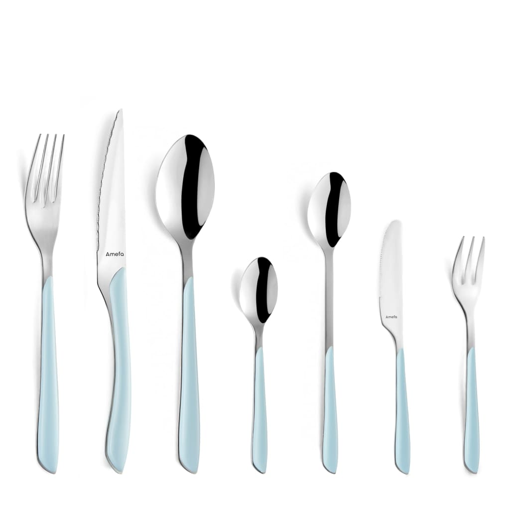 Amefa bestekset 26 delig eclat blauw