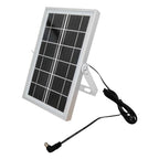 Eurotrail Zonnepaneel camping 25,5x16x10 cm zwart