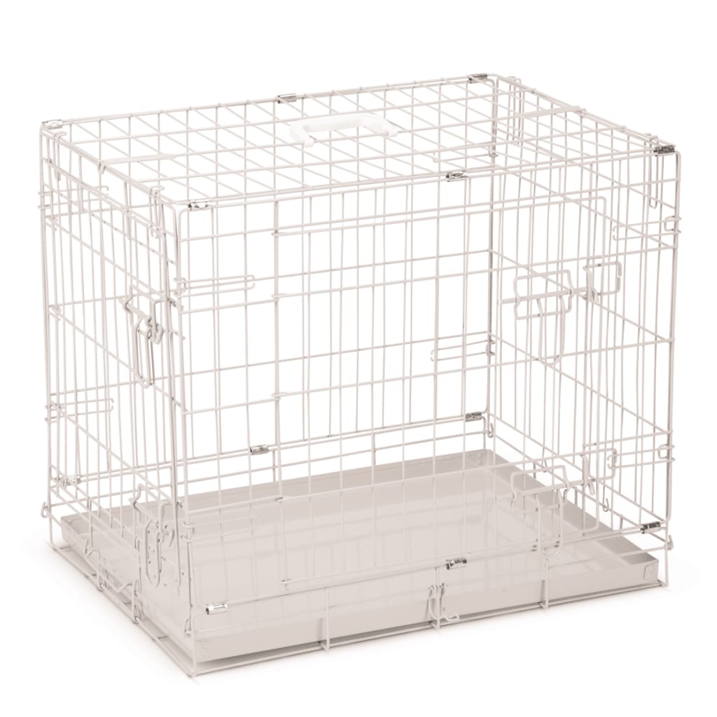 Beeztees Beeztees Hondenbench 62x44x49 cm grijs