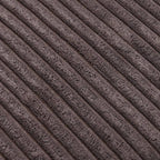 Designed by lotte ribbed - hondenmand - bruin - 80x70x22 cm