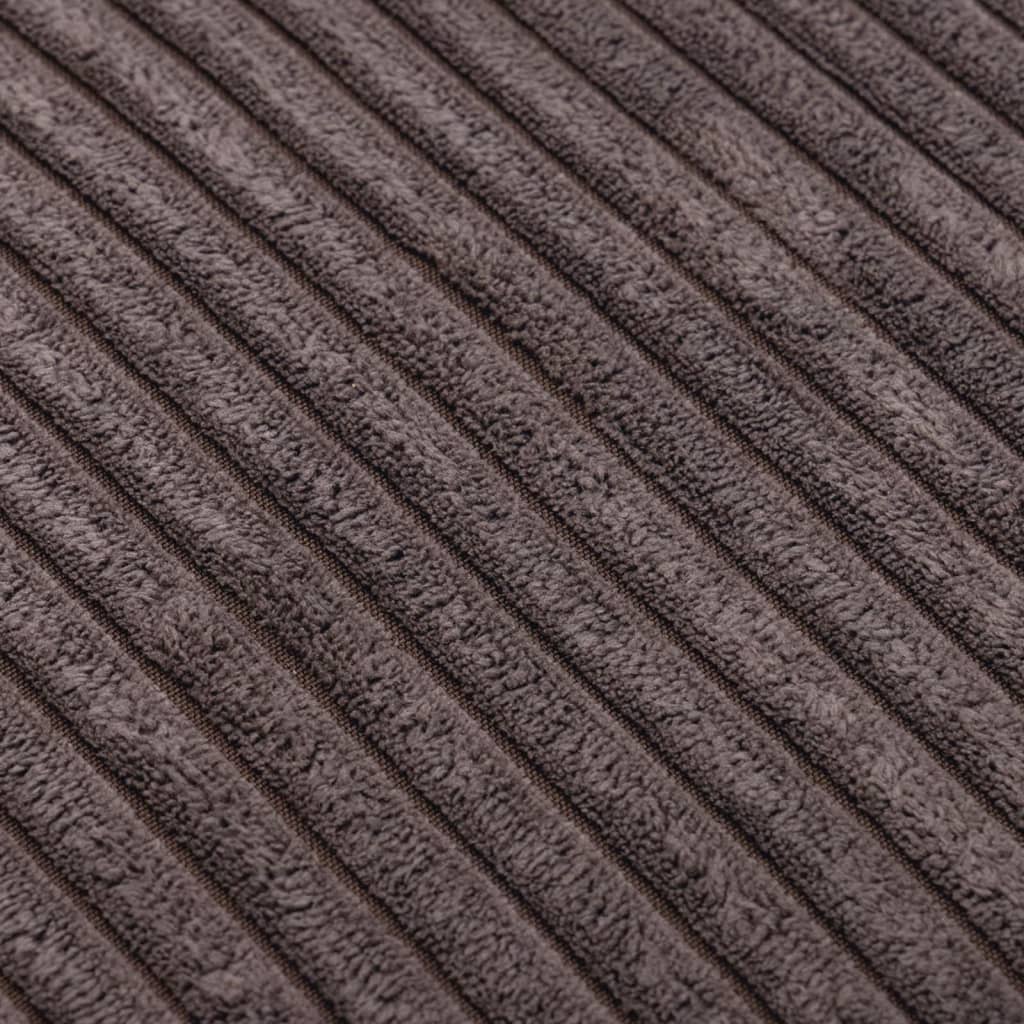 Designed by lotte ribbed - hondenmand - bruin - 80x70x22 cm