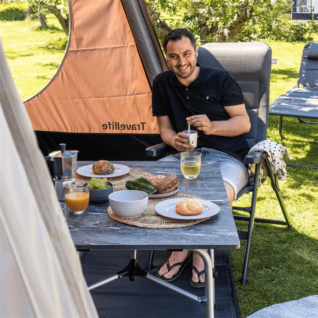 Travellife Travellife Tuinstoel verstelbaar Barletta Comfort L donkergrijs