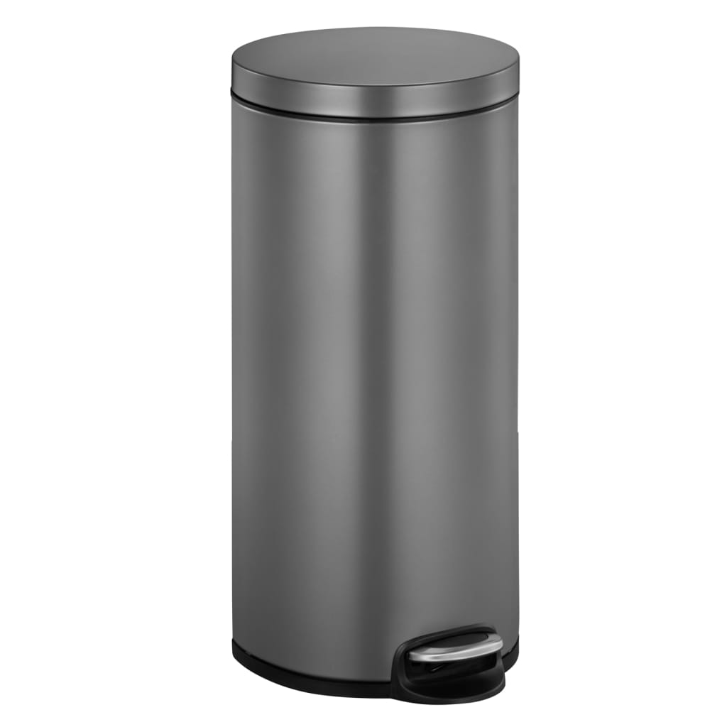 Eko pedaalemmer serene 30 l platinakleurig