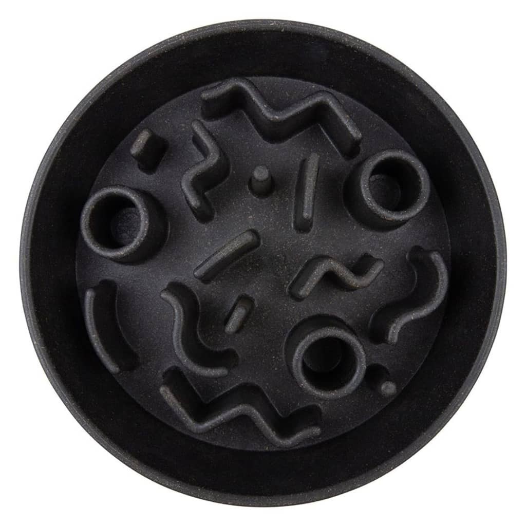 DISTRICT70 DISTRICT70 Slowfeeder voor honden 21 cm bamboe donkergrijs