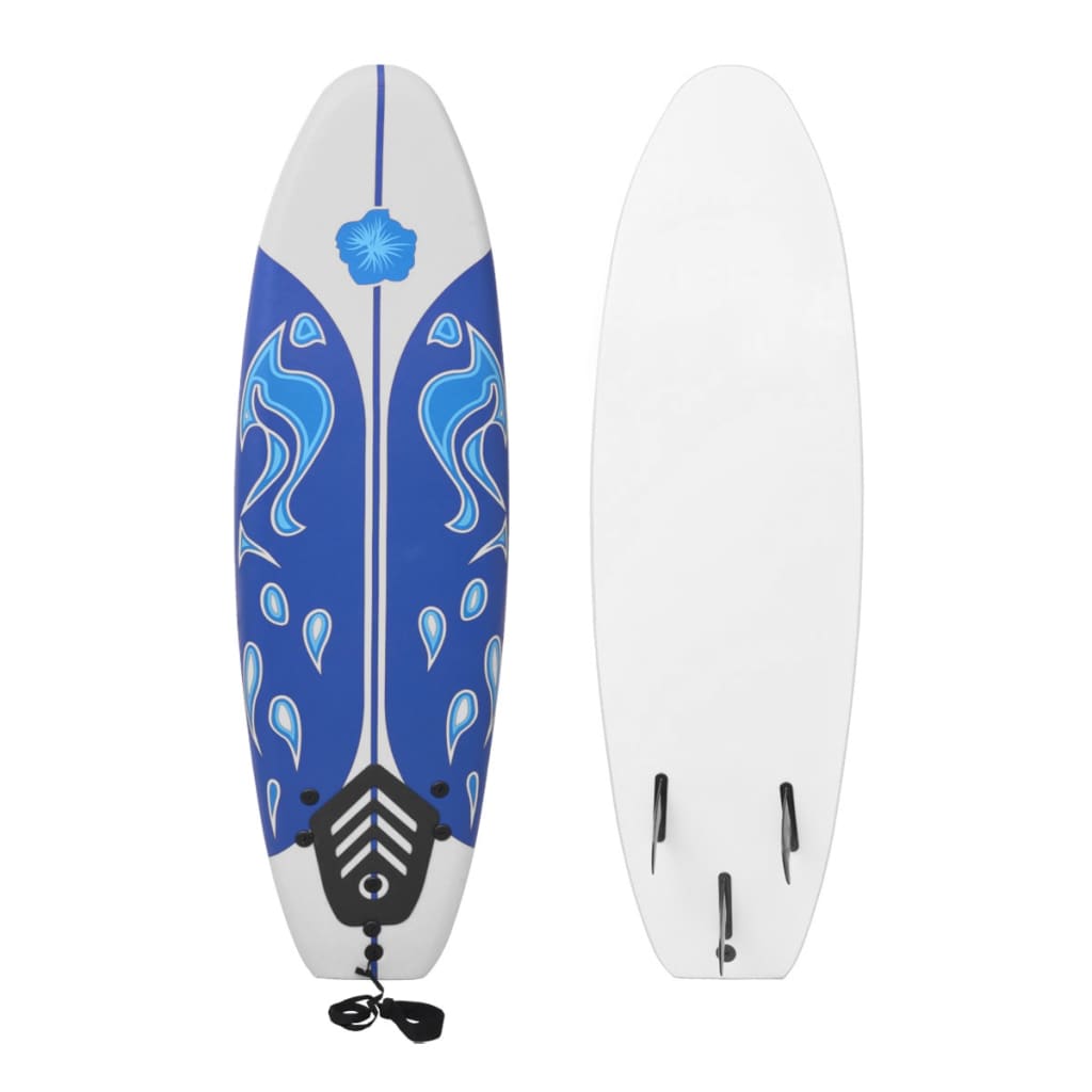 VidaXL Surfplank 170 cm blauw